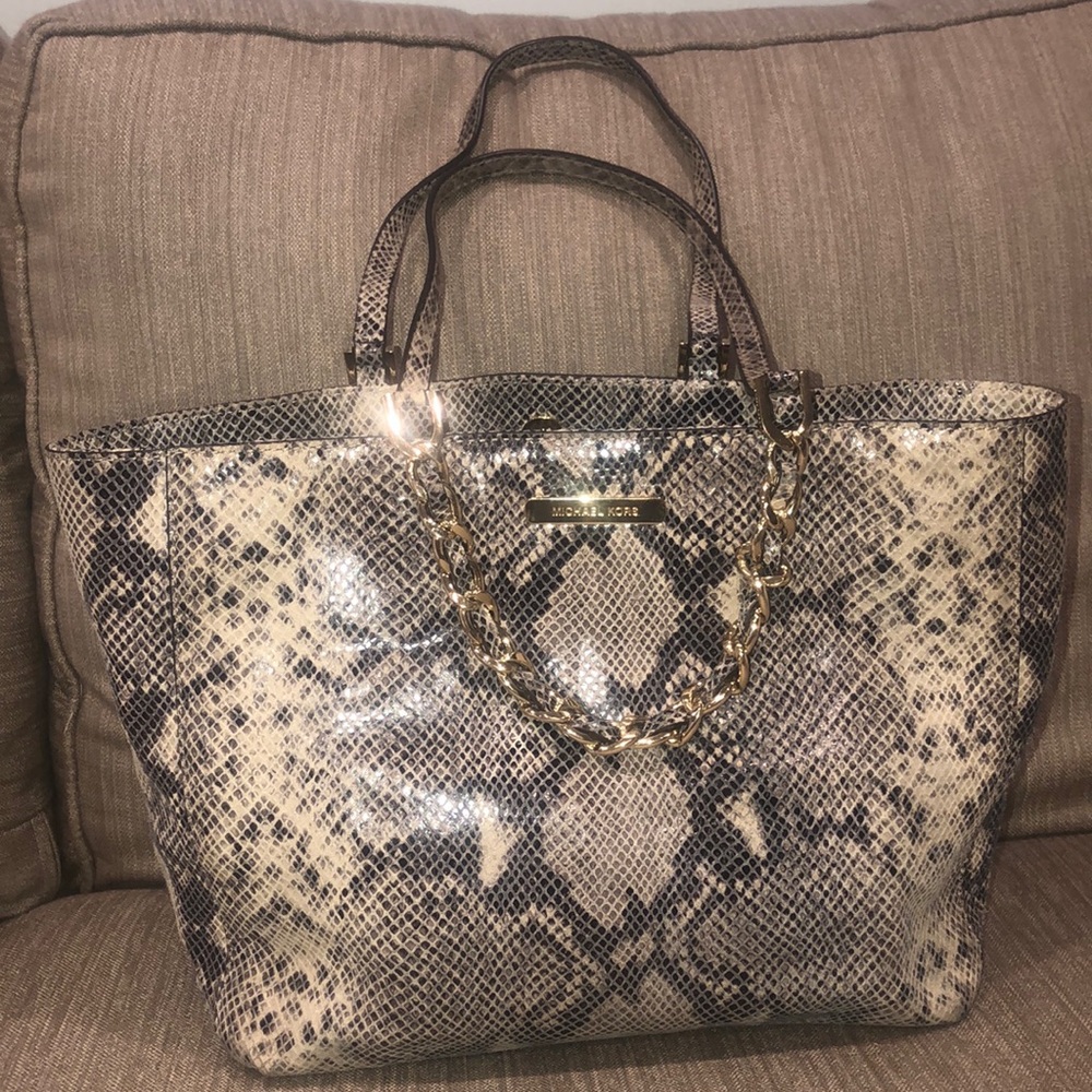 Beautiful Michael Kors Snakeskin bag